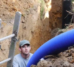 Gaine PEHD 200mm pour puits canadien alimentaire