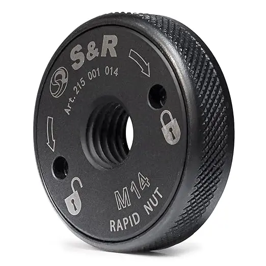 écrou serrage rapide pour meuleuse