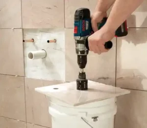 trepan diamante pour percer carrelage salle de bain