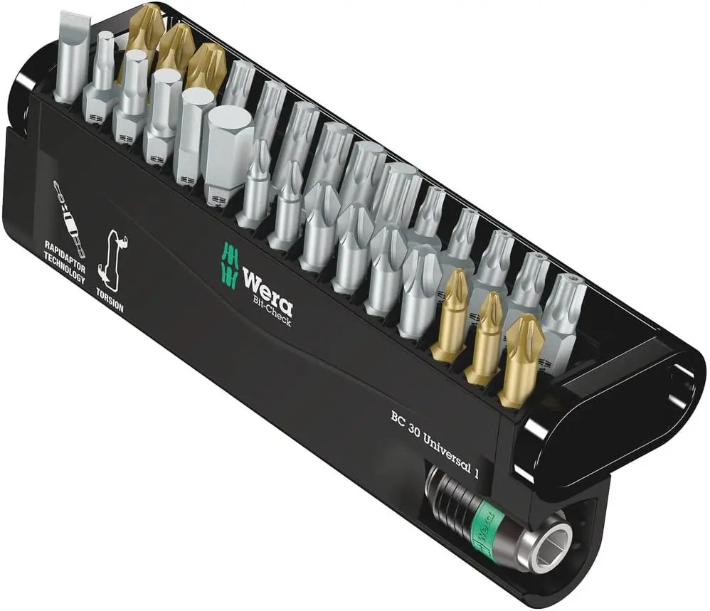 coffret embouts de visseuse 30 pièces de chez wera de super qualité
