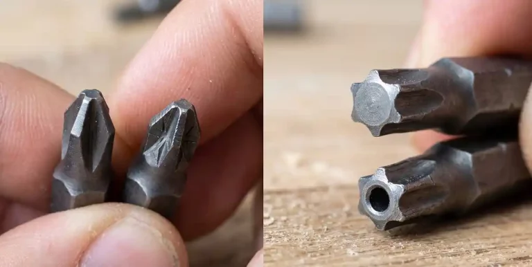 comparatif des differents types d embouts de vissage phillips pozidriv et torx de securite