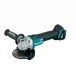 Meuleuse sans fil Makita DGA504 Brushless 18V LXT, disque 125 mm haute performance pour une découpe précise et durable.