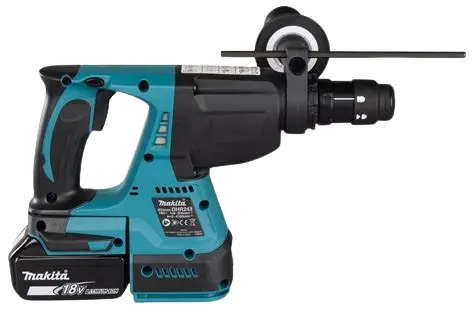 gros plan du perforateur makita DHR243Z pour le test et avis fredo brico