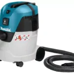 Aspirateur de chantier professionnel Makita VC2512L cuve grande capacité pour travaux lourds.