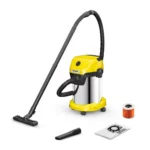 Aspirateur eau et poussière Kärcher WD 3 Premium idéal pour nettoyer le garage à petit prix.
